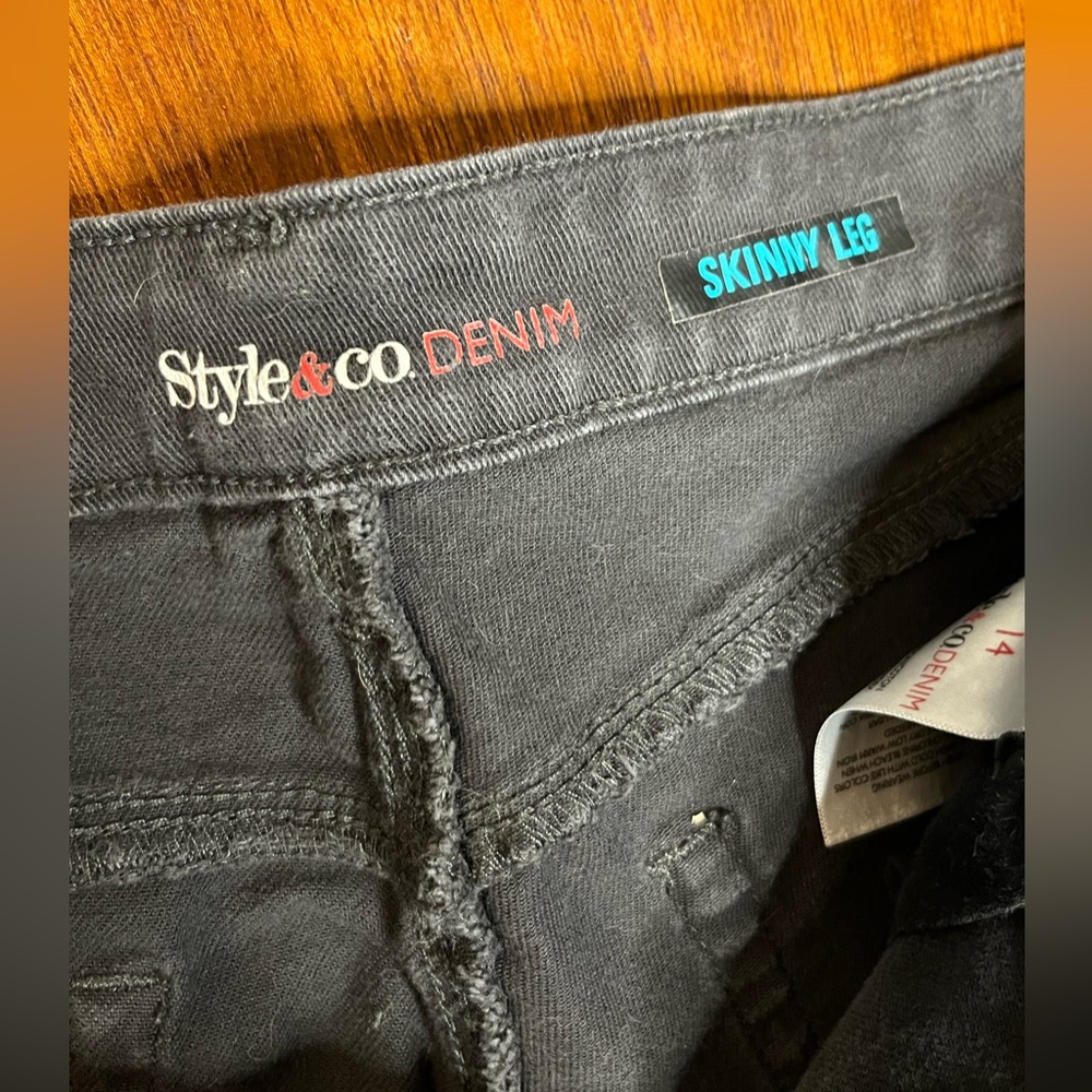 Style & Co. Skinny Leg Jeans